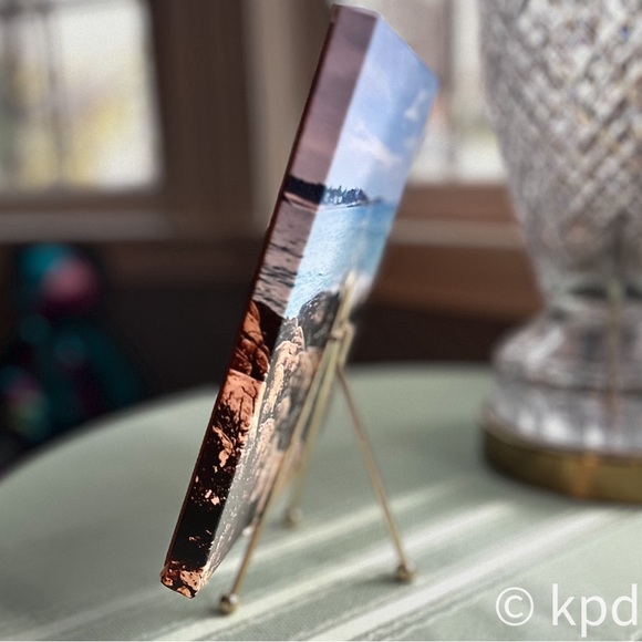 8”x 8” wraparound canvas portrait Long Beach in Rockport,MA. Perfect condition - Picture 6 of 9